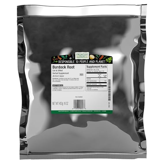Frontier Co-op Cut and Sifted Burdock Root 1lb