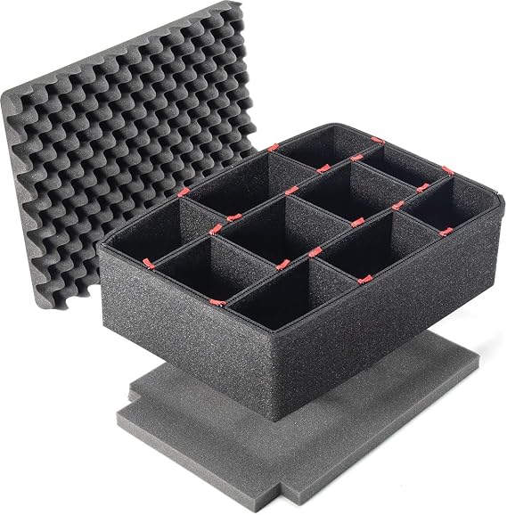 Customizable Divider kit to fit The Harbor Freight Apache 4800 case.