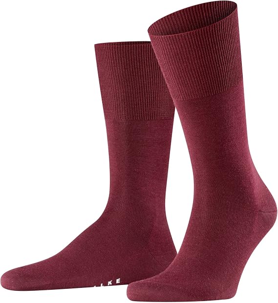 FALKE Men's Airport Wool Dress Socks, 1 Pair