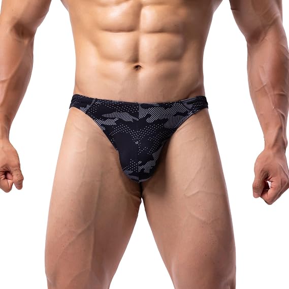 Summer Code Men's Thong G-String Underwear Micro Mesh Panties Soft Bikini