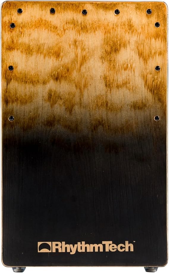 Rhythm Tech RTCCBBF Cafe Cajon Boutique Black Fade