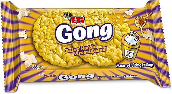 Meat Gong Honey Mustard Corn and Rice Puff 68 g