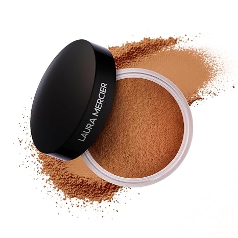 Laura Mercier Translucent Loose Setting Powder, 24HR Shine Control, Soft Matte Finish, Long-Lasting Wear, Normal to Oily Skin, 4 Shades for Virtually All Skin Tones, Artistry Icons Set