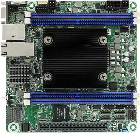 ASRock Rack D2143D4I2-2T Intel Xeon D-2143/ DDR4/ SATA3&USB3.2/ Mini-ITX Server Motherboard
