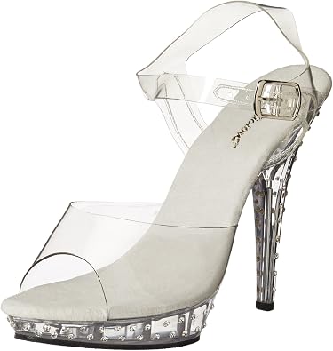 Pleaser Women's Lip-108SDT/C/M Platform Sandal