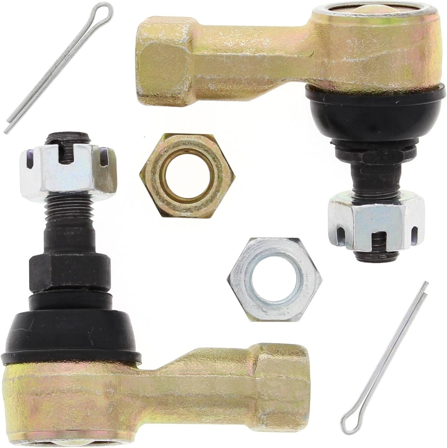 All Balls Racing 51-1002 Tie Rod End Kit Compatible withReplacement For Suzuki LT 160 2003-2004, LT 160 E 1989-1992, LT-F 160 Quad Runner 1991-2001