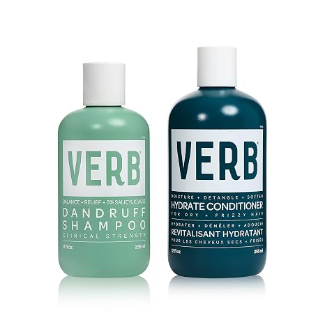 VERB Dandruff Shampoo | 3% Salicylic Acid Clinical Relief Hair Wash