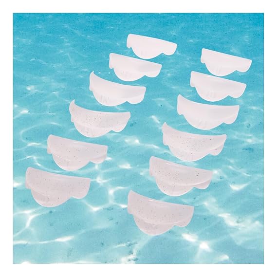 Lash Lift Shield Eyelash Lift Rods Super LC Curl 6 Size 12 Pcs Lash Lift Lamination Pad, Rapid 5 Minute Eyelash Lifting Shields Flexible lash Shield Pads Extreme Perm Rod