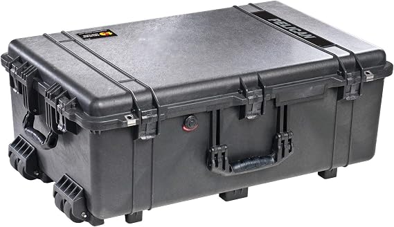 Pelican 1650 Case No Foam (Black)