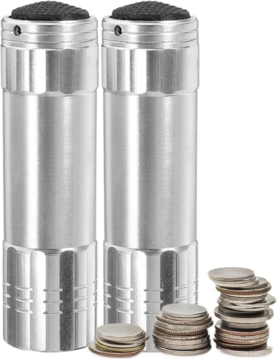 Secret Storage 2 Pieces Portable Flashlight Shape