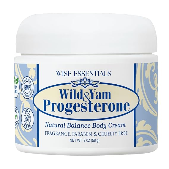 Wise Essentials Wild Yam Progesterone Cream Unscented