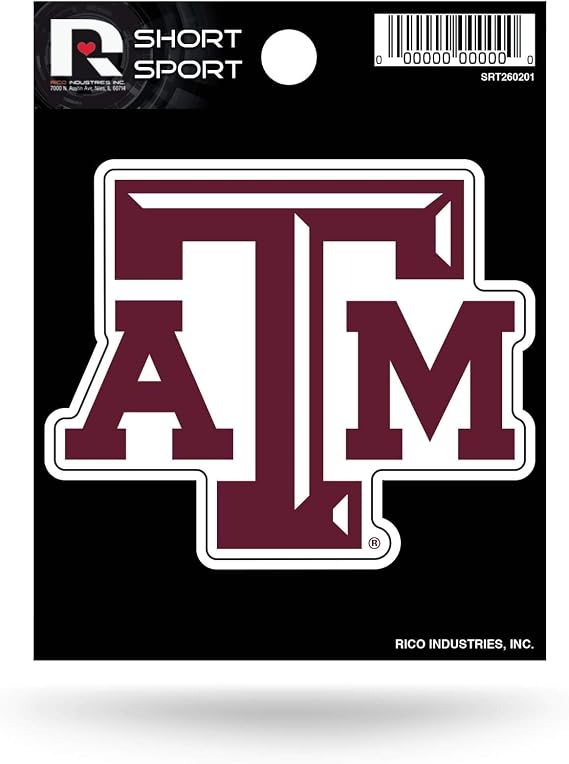 NCAA Short Sport Decal