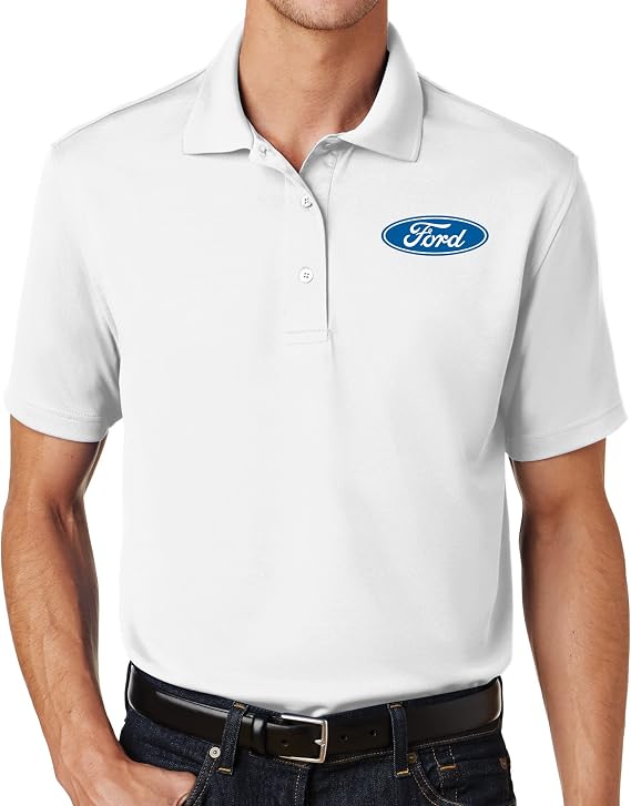 Buy Cool Shirts Mens Ford Emblem UV Polo Shirt