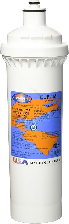 Omnipure Elf Series ELF-1M Water Filter, White