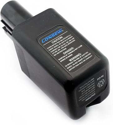 9.6V Replacement Battery For Consew 501P Cordless Fabric Cutting Machine