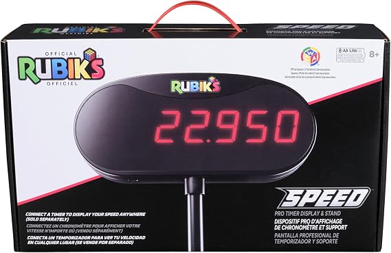 Rubik's Cube Timer Stand for Speedcubing, Practice for Competitions