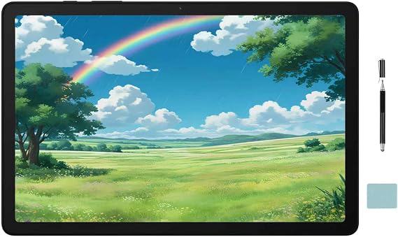 Samsung Galaxy Tab A9+ (256GB) 11 inch Android WiFi Tablet, Upgraded Chipset, Multi Window Display, Slim, Light, Durable Design, Graphite with HEXAccessories