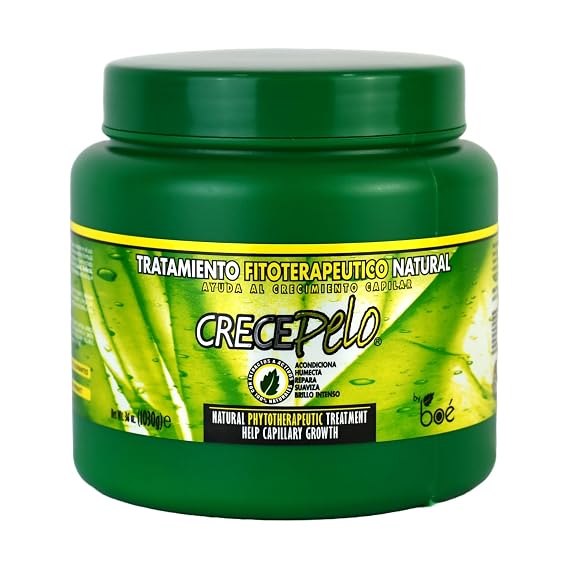 CrecePelo Natural Phytotherapeutic Deep Conditioning Hair Treatment 36 oz Botanical Hydration Mask for Strength Softness & Shine Moisturizing Repair Formula for All Hair Types
