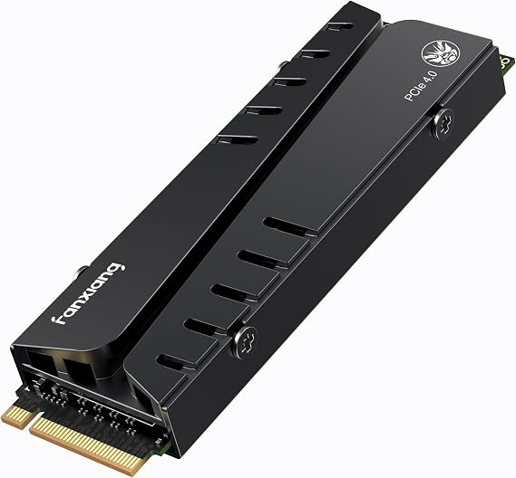 fanxiang S770 1TB NVMe M.2 SSD for PS5 - with Heatsink and DRAM, Up to 7300MB/s, PCIe 4.0, Suitable for PS5 Memory Expansion, Game Enthusiasts, IT Professionals