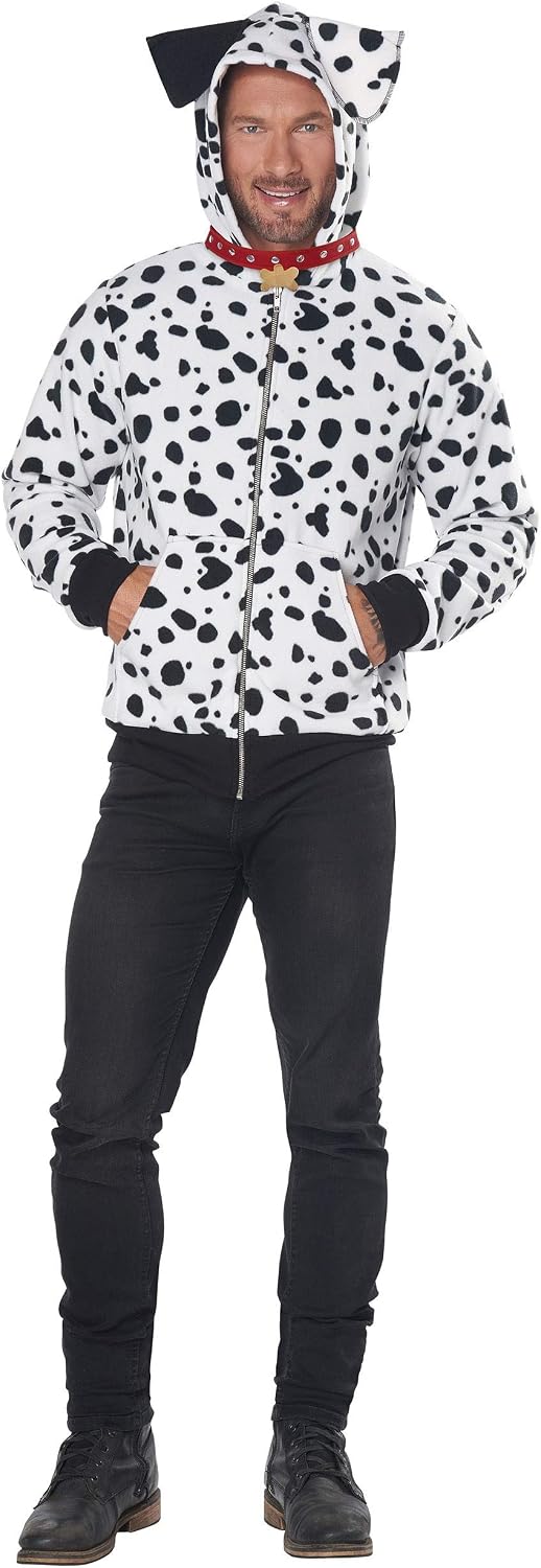 California Costumes Men's Dalmatian Hoodie Costume