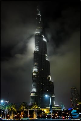 Trademark Fine Art Burj Khalifa Canvas Art by Anas K.Siddiqui