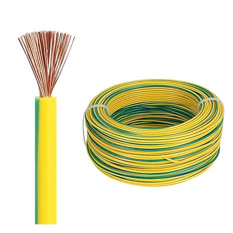 1.5mm2 Single Core Wire 30ft/65ft/100ft/165ft Multi-Strand Copper Core, PVC Insulated Power Cable, Hookup Wire for Electronics, CE Certified(65ft)