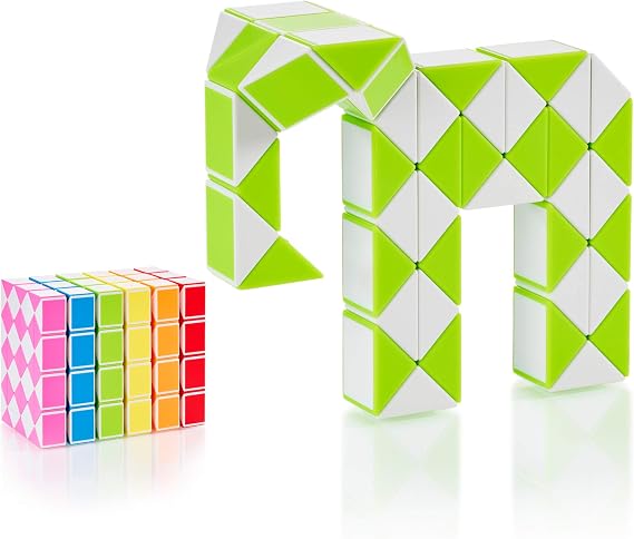 CUBIDI Magic Snake with 48 Blocks