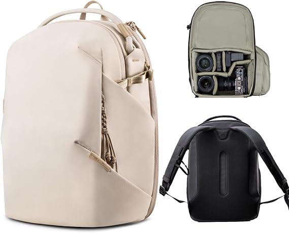 PGYTECH OneGo Lite Camera Backpack 16L Lightweight Camera Bag Cream