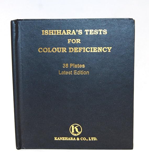 Ishihara's Tests for Colour Deficiency 38 Plates with Manual_148_Pack of 1