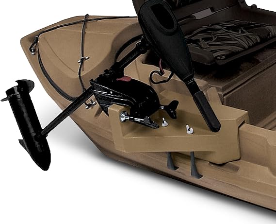 Beavertail 2000 Series Stealth Motor Mount, Marsh Brown