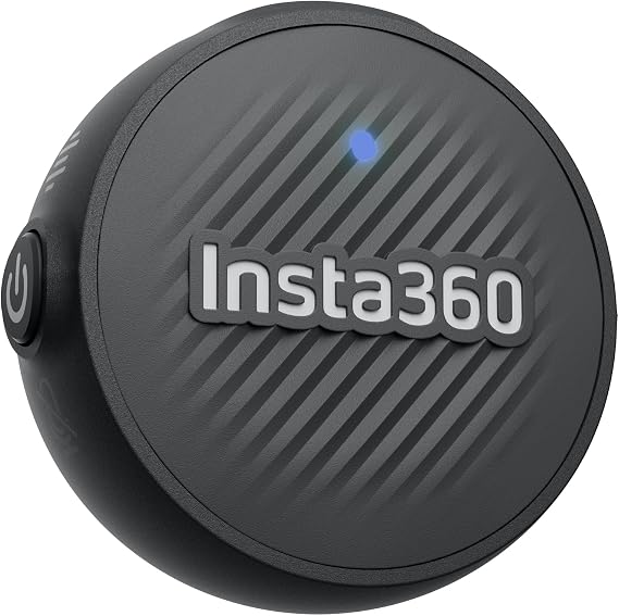 Insta360 Mic Air Verici, 7.9g Ultra Hafif, Kablosuz Mikrofon X5/X4/X4 Air/Ace Pro 2/GO Ultra, Gürültü Engelleme, Vlog, Akış