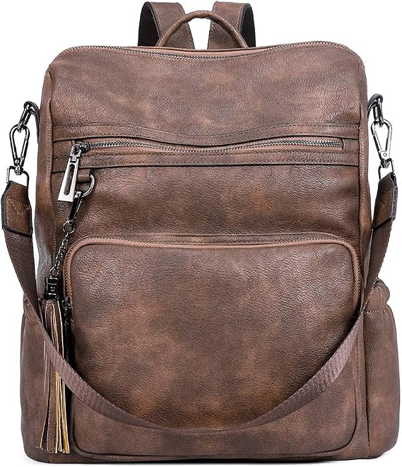 CLUCI Vegan leather Backpack for Women