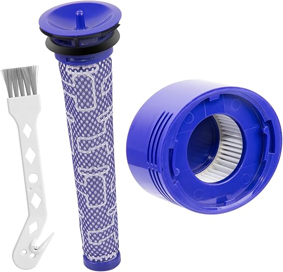 Dyson V8 V7 SV10 Animal Absolute Motorhead Kablosuz Elektrikli Süpürge için V8 Filtreleri, Parça Numarası DY-96566101, DY-96747801 için Yedek