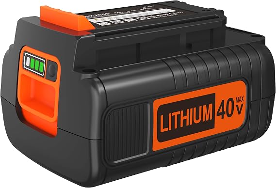BULL-TECH 40 Volt MAX 2.0Ah Lithium Battery Replacement for Black and Decker 40V Battery,Compatible with All Power 40V Black and Decker Power+ Tools