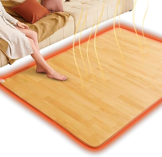 Large Heated Floor Mat Portable Infrared Heating Carpet