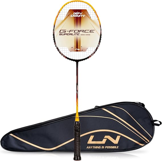LI-NING G-Force 5900 Superlite Strung Badminton Racquet 5U G6