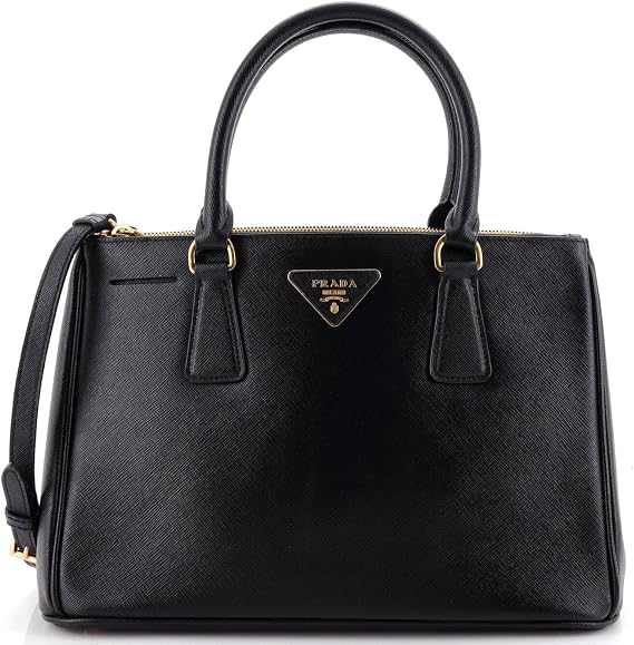 Pre-Loved Double Zip Lux Tote Medium, Black
