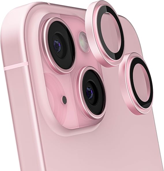 Tempered Glass Camera Protectors for iPhone 15 Series by Ghostek