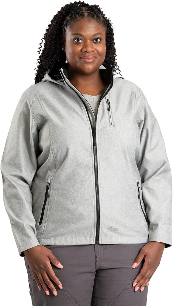 Berne Women's Eiger Hooded Softshell