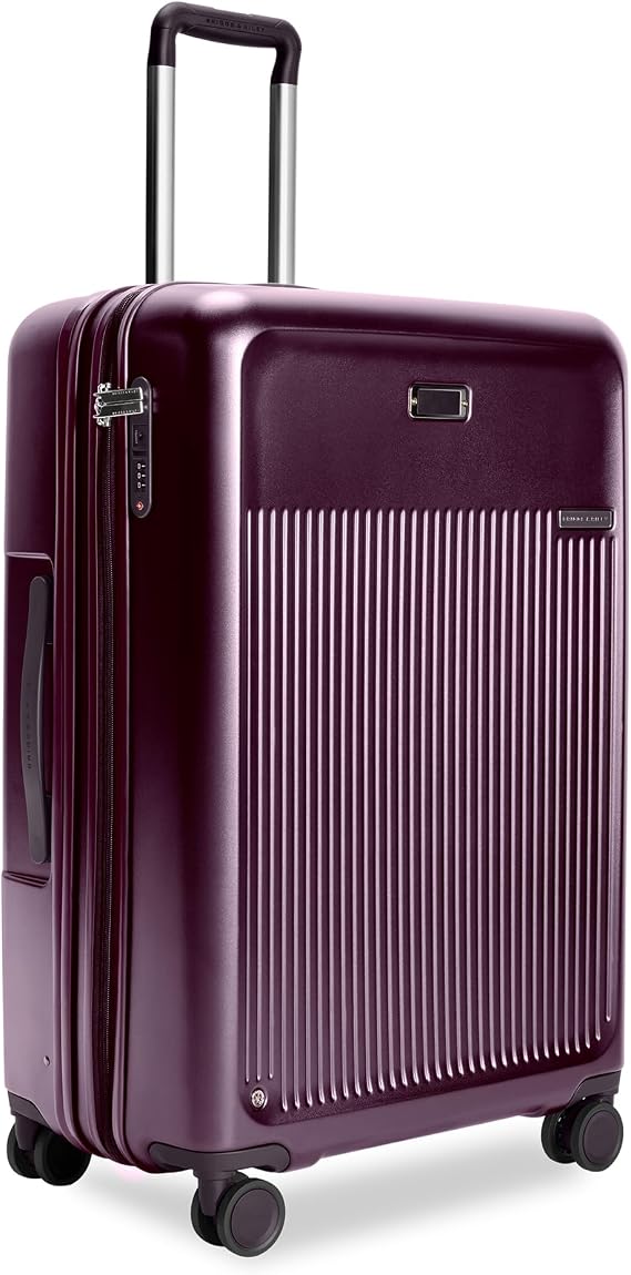 Briggs & Riley Sympatico Hardside Luggage, plum