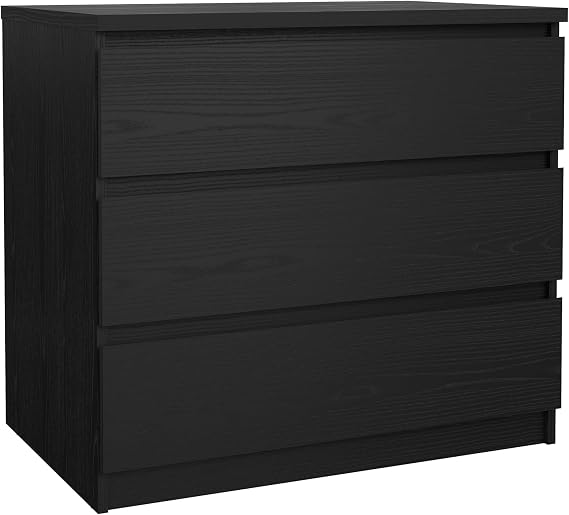 Tvilum 3 Drawer Chest with Handle-Free Design