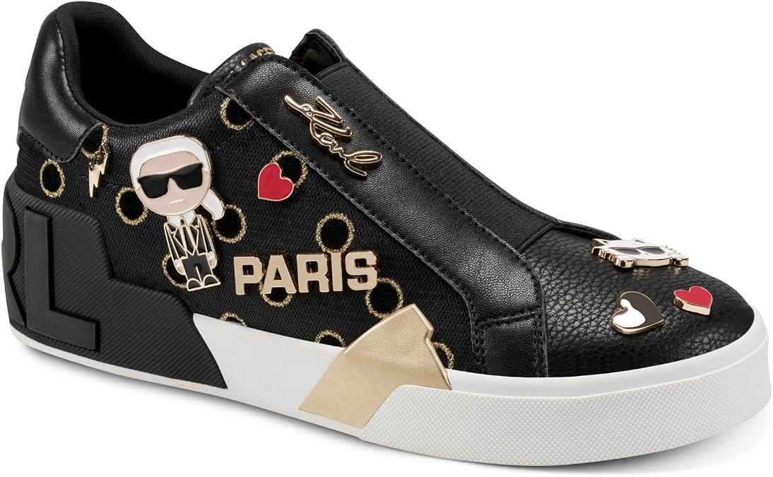 Karl Lagerfeld Women's Mavise Slip On Sneaker Shoes