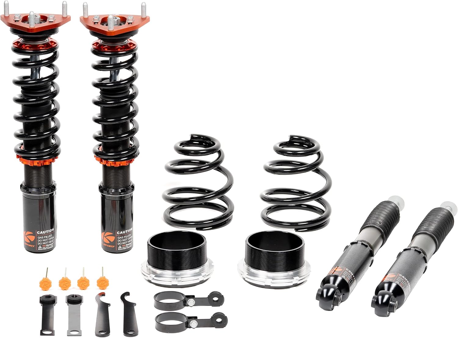 Ksport Coilovers Suspension Kit CTY020-KP | Compatible with 95-99 Toyota Avalon XLS - Kontrol Pro Adjustable Coilovers | Lowers Vehicle & Increases Handling Shock Absorber