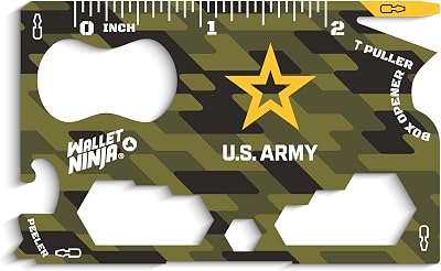 Wallet Ninja: US Army Official 19 in 1 Multitool