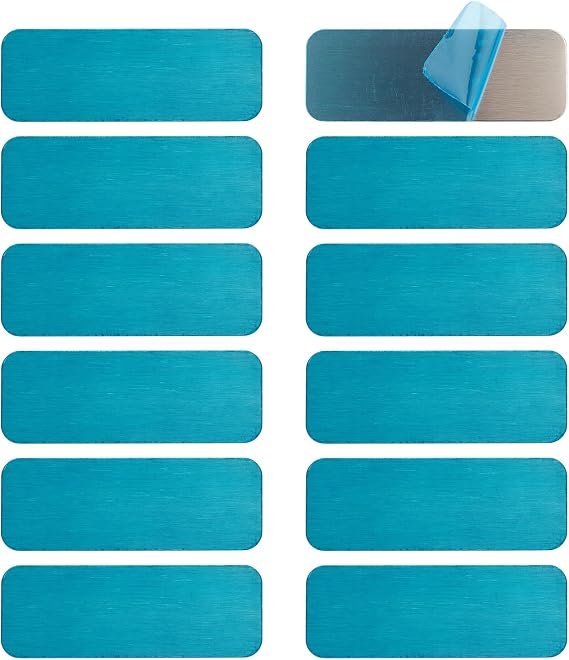 12 Pcs Under Cabinet Lights Magnetic stickys,Replacement Magnetic Strips with Adhesive Backing for Rechargeable Motion Sensor Lights Wireless Under Counter Light for Cabinet Lighting