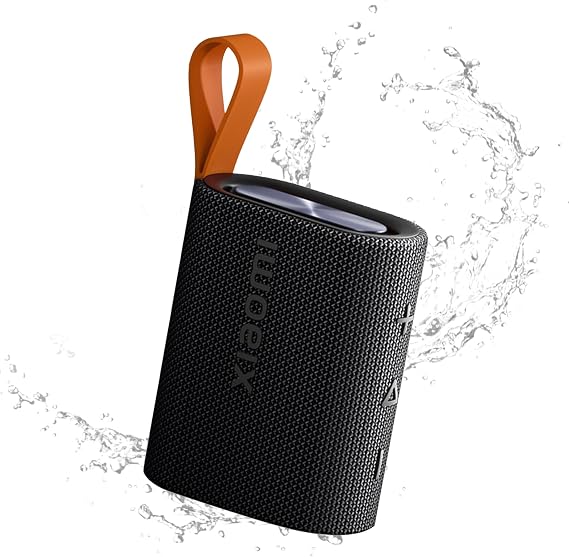 Xiaomi Ses Paketi Mi Taşınabilir Bluetooth 5.4 Hoparlör, IP67 Su Geçirmez Açık Bluetooth Hoparlör, Dinamik Ses, TWS Bağlantısını Destekler, 10 Saat Çalma Süresi, Siyah