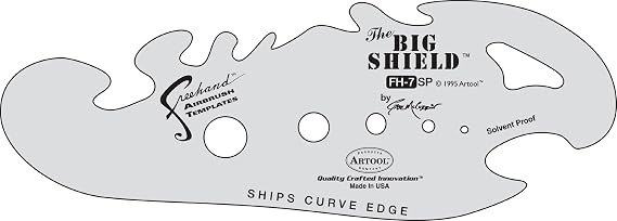 Artool Freehand Template #7 , White