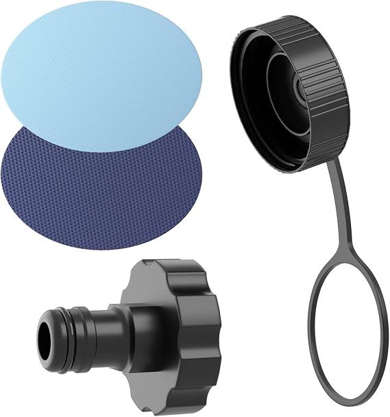Drain Caps Hose Adapter for Jasonwell Foldable Dog Pool