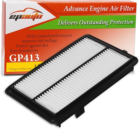 EPAuto GP413 (CA11413) Engine Air Filter Replacement for Acura
