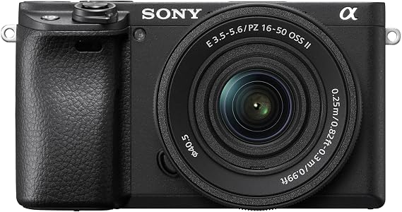 Sony Alpha a6400 Mirrorless Camera with 16-50mm Lens Black